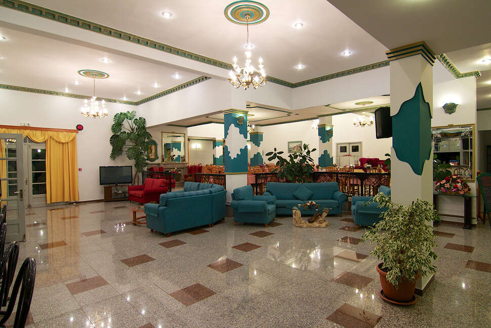 Een foto van het interieur van Panorama Hotel Lesbos