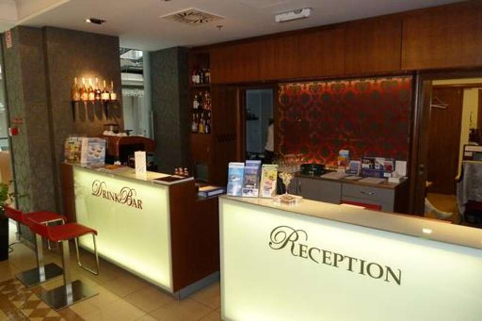 Een foto van het interieur van The Three Corners Hotel Bristol