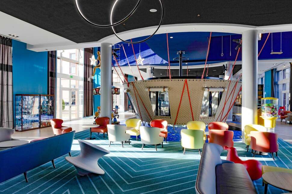 Ein Foto von den Einrichtungen im Grand Magic Hotel