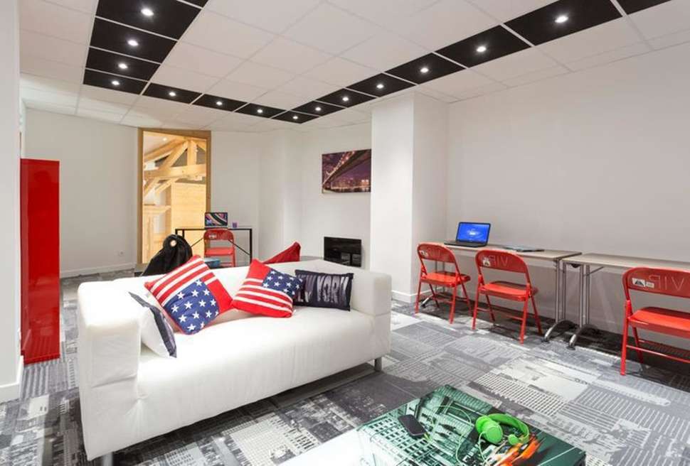 Een foto van het interieur van Hotel Club MMV Les Arolles