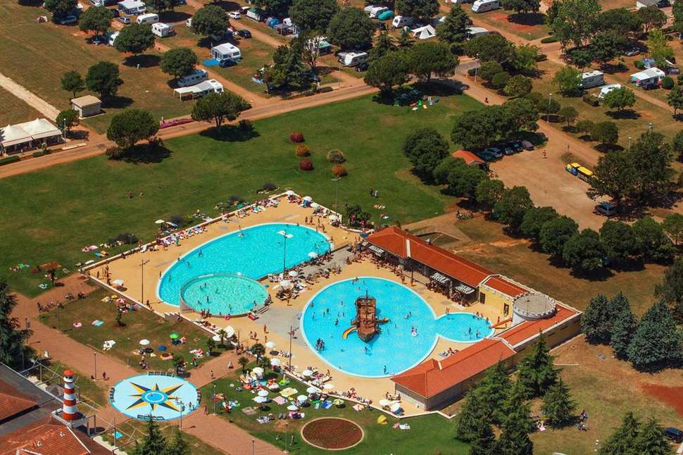 Een foto van het zwembad bij Camping Park Umag