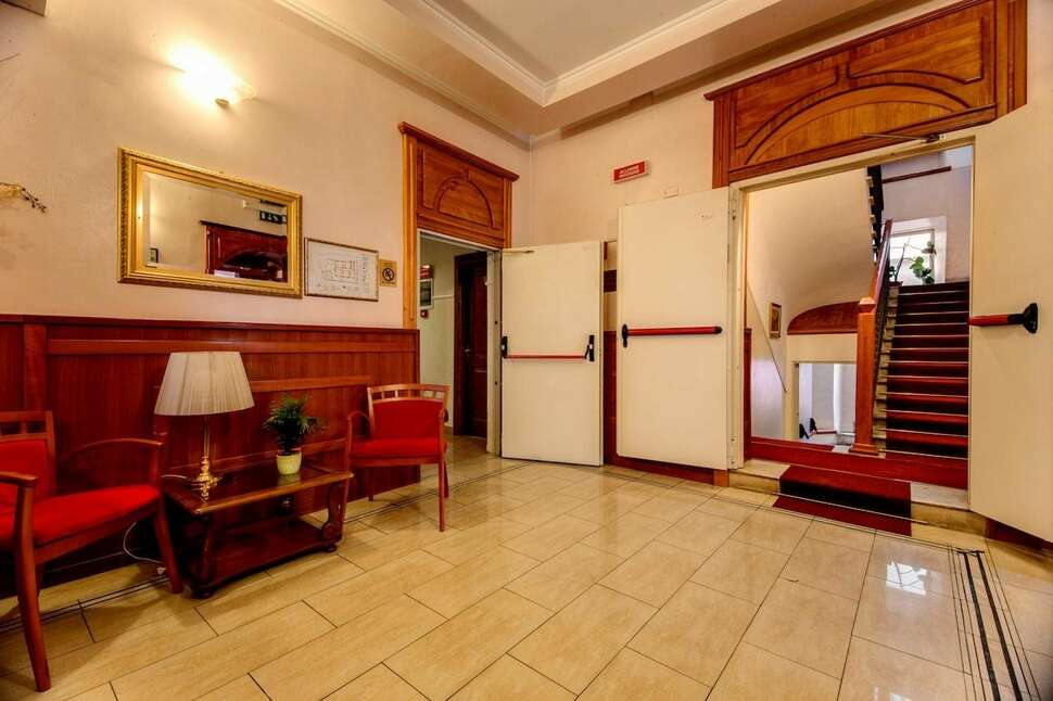 Een foto van het interieur van Hotel Parker