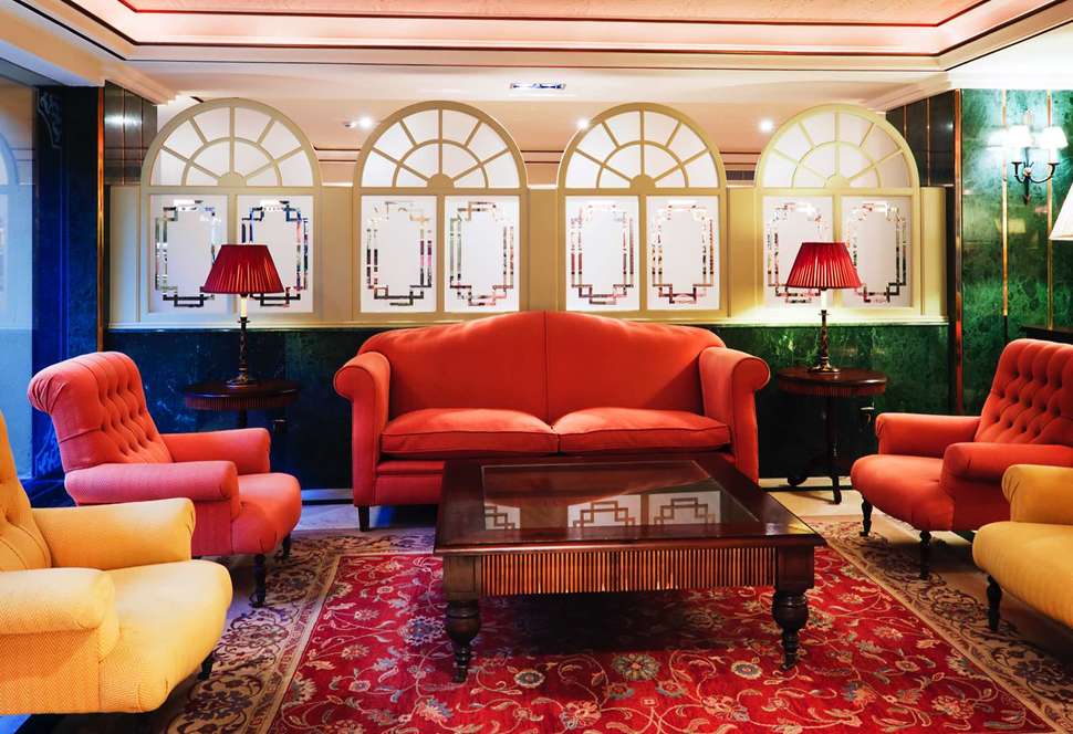 Een foto van het interieur van H10 Corregidor Boutique Hotel