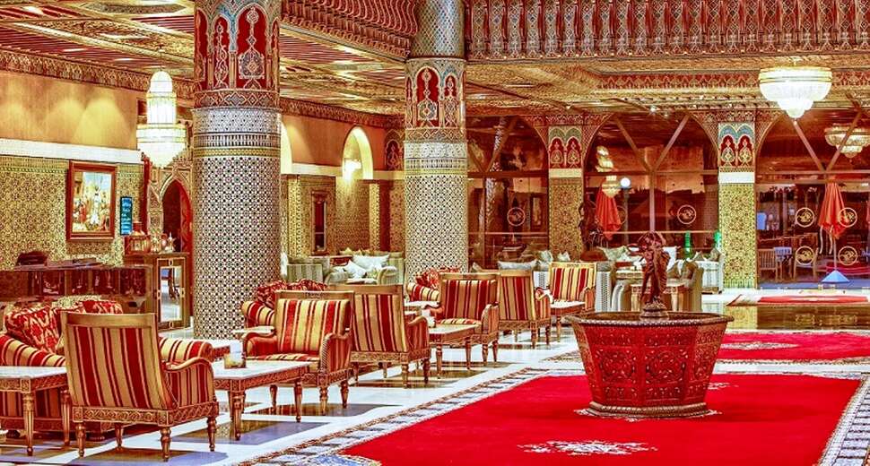 Een foto van de faciliteiten bij Royal Mirage Deluxe Hotel