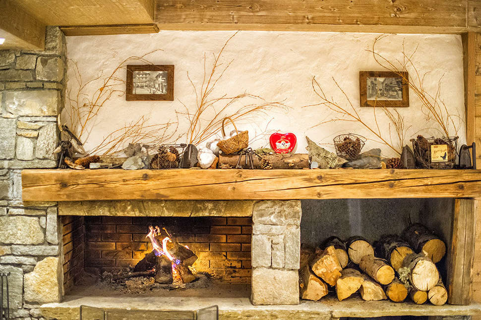 Een foto van het interieur van Les Chalets de Wengen