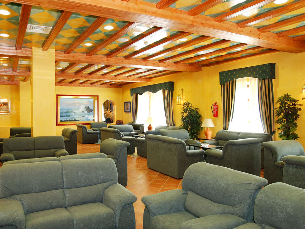Een foto van het interieur van Blue Sea El Cortijo
