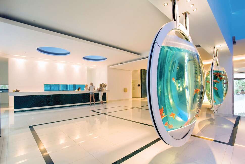 Een foto van het interieur van Blue Sea Beach Resort