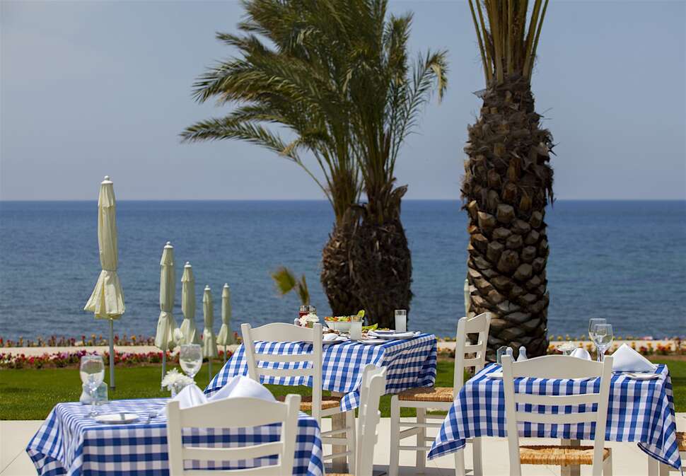 Ein Foto von den Einrichtungen im The King Evelthon Beach Hotel & Resort