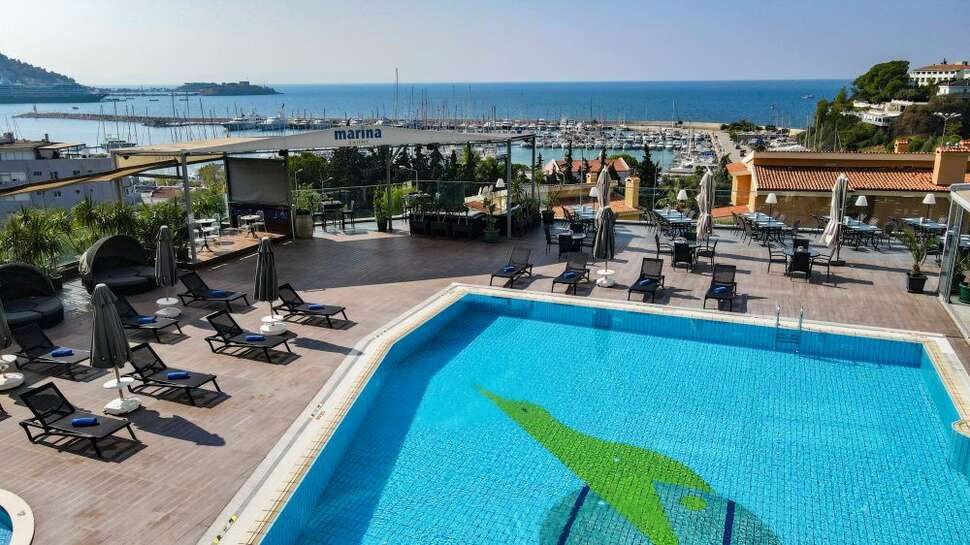 Ein Foto vom Pool im Elite World Kusadasi