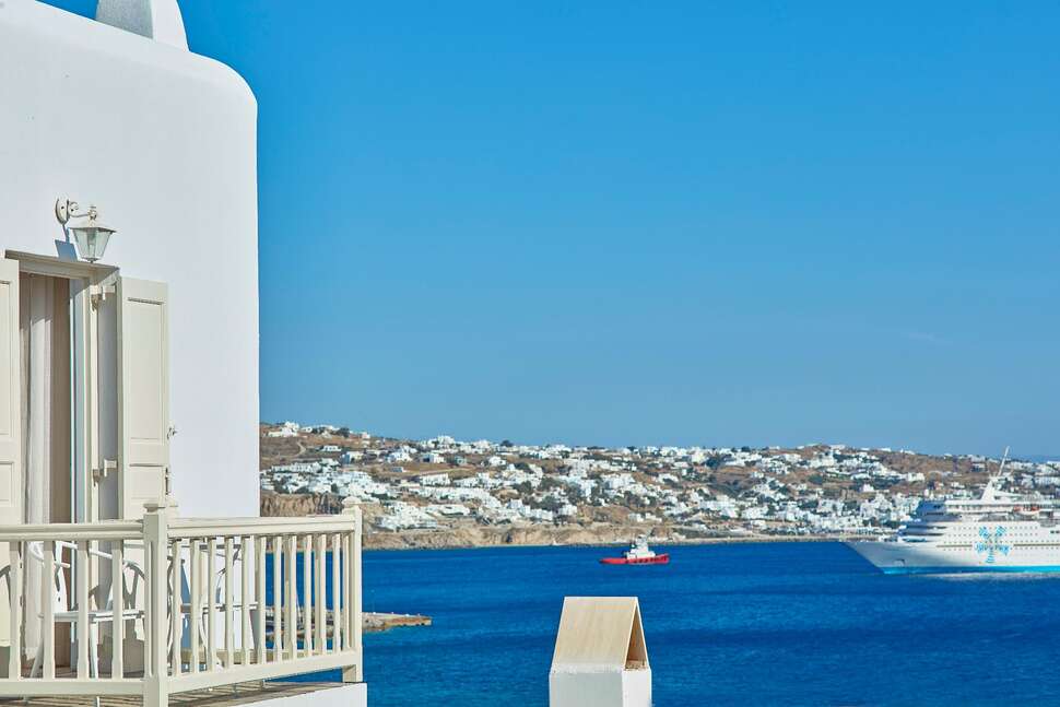 Ein Foto Mykonos Princess Hotel
