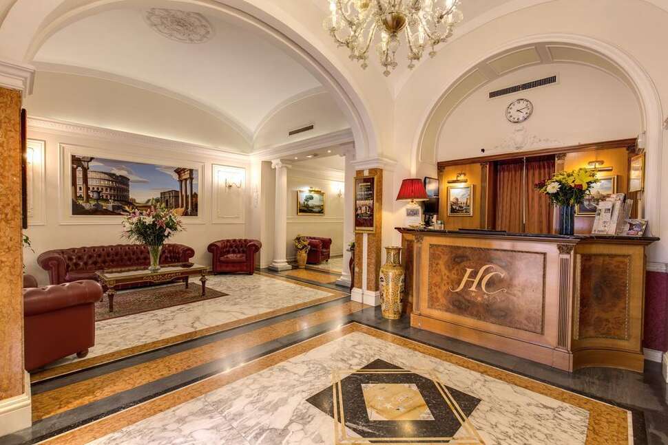Een foto van het interieur van Hotel Contilia