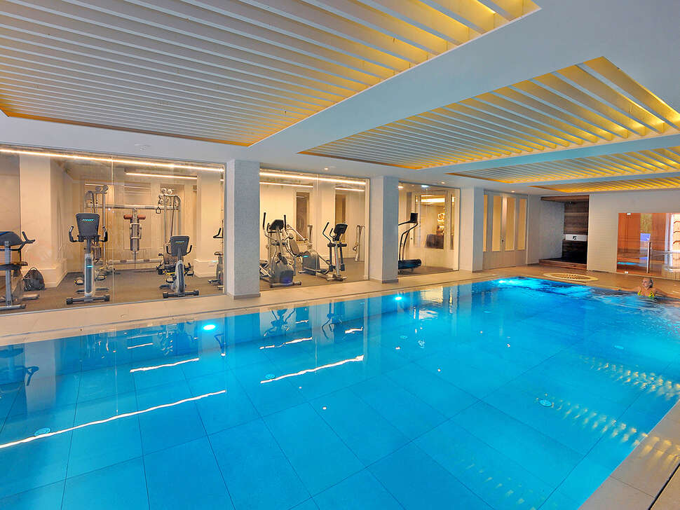 Ein Foto vom Pool im Hotel Nelia Beach