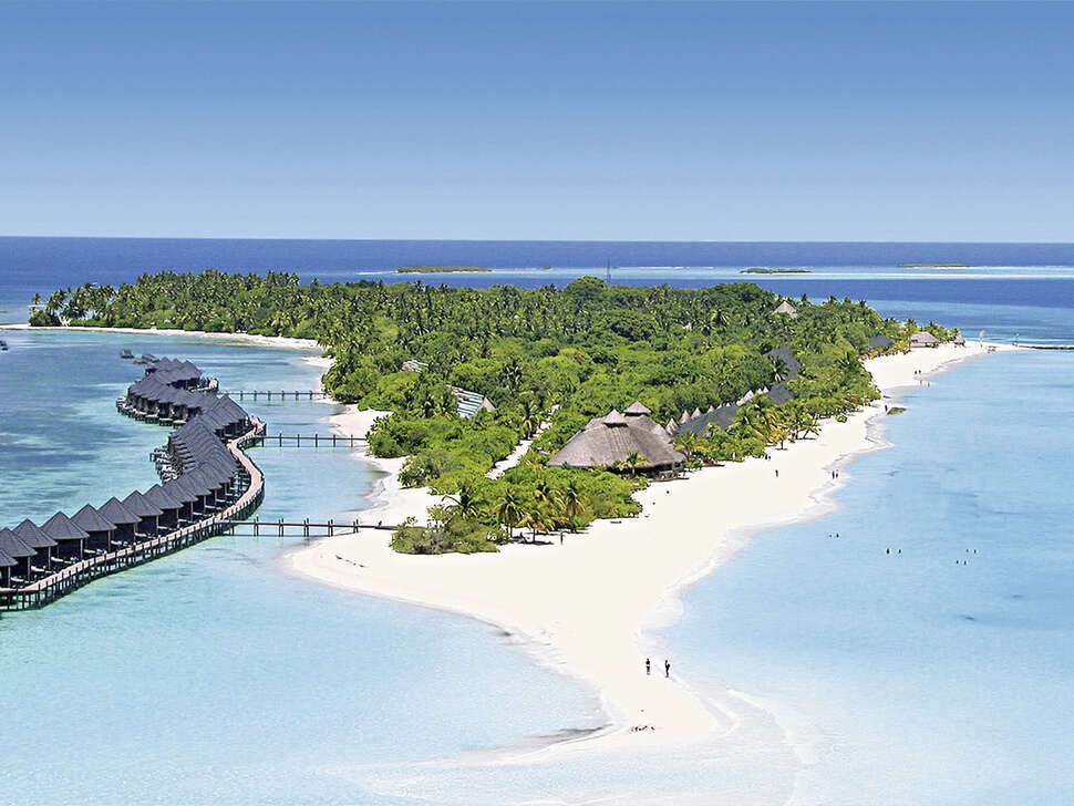 Een foto van de buitenkant van Kuredu Island Resort