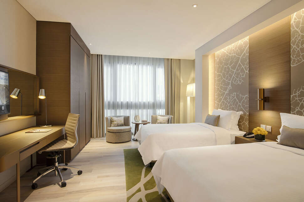 Ein Foto von einer Übersicht des Al Bandar Rotana Creek