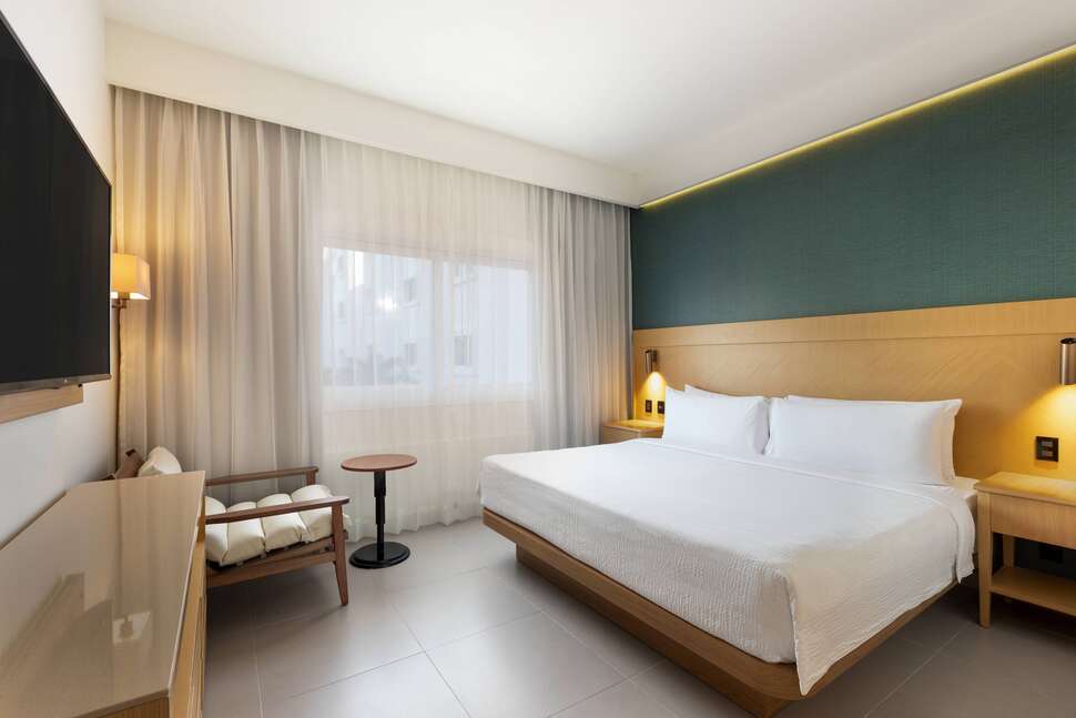 Ein Foto Courtyard by Marriott Cancun Airport