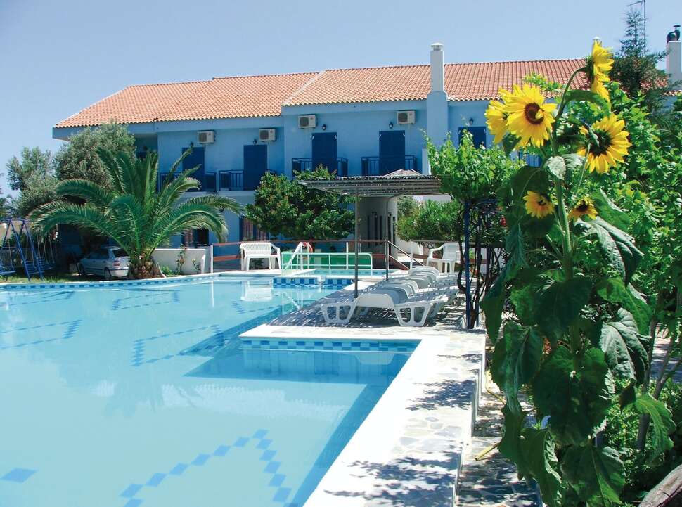 Ein Foto vom Pool im Hotel Sofia
