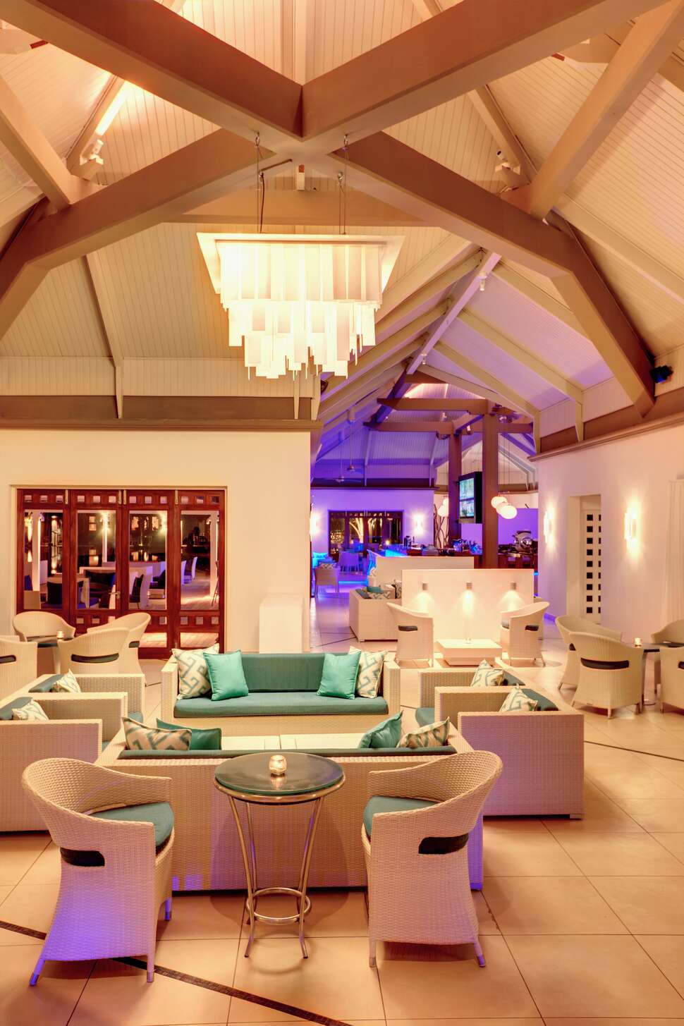 Een foto van het interieur van Tamassa Resort