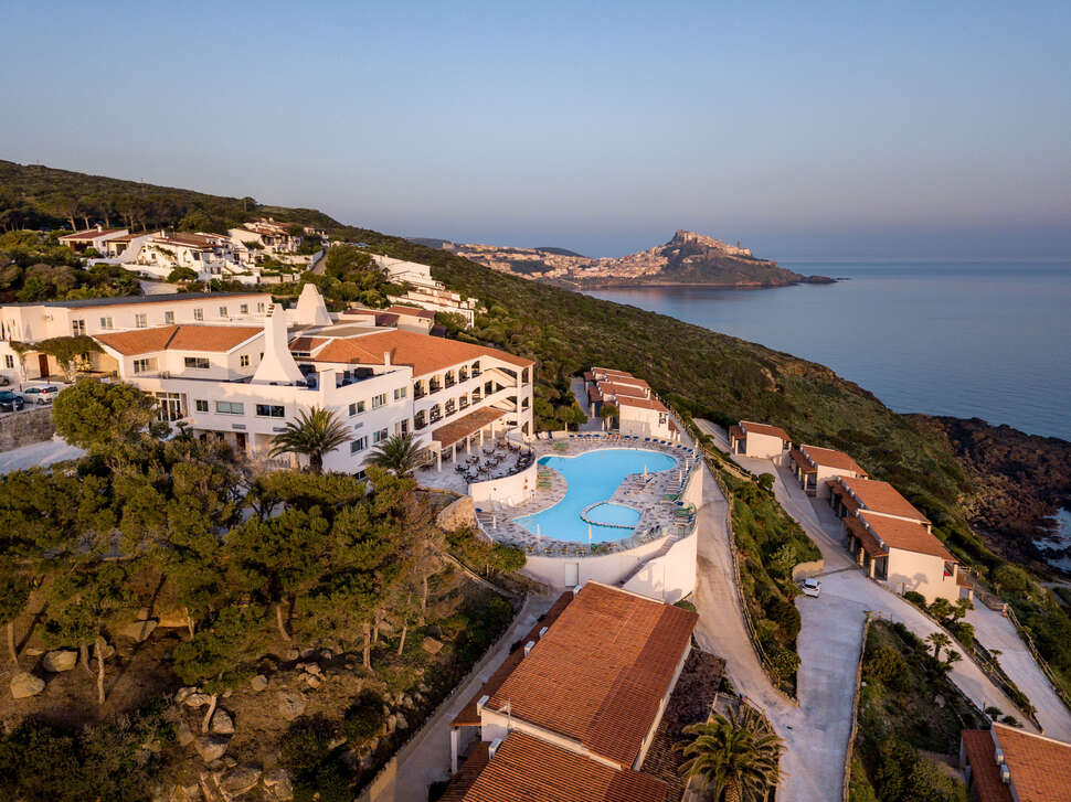 Een foto van de buitenkant van Castelsardo Resort Village