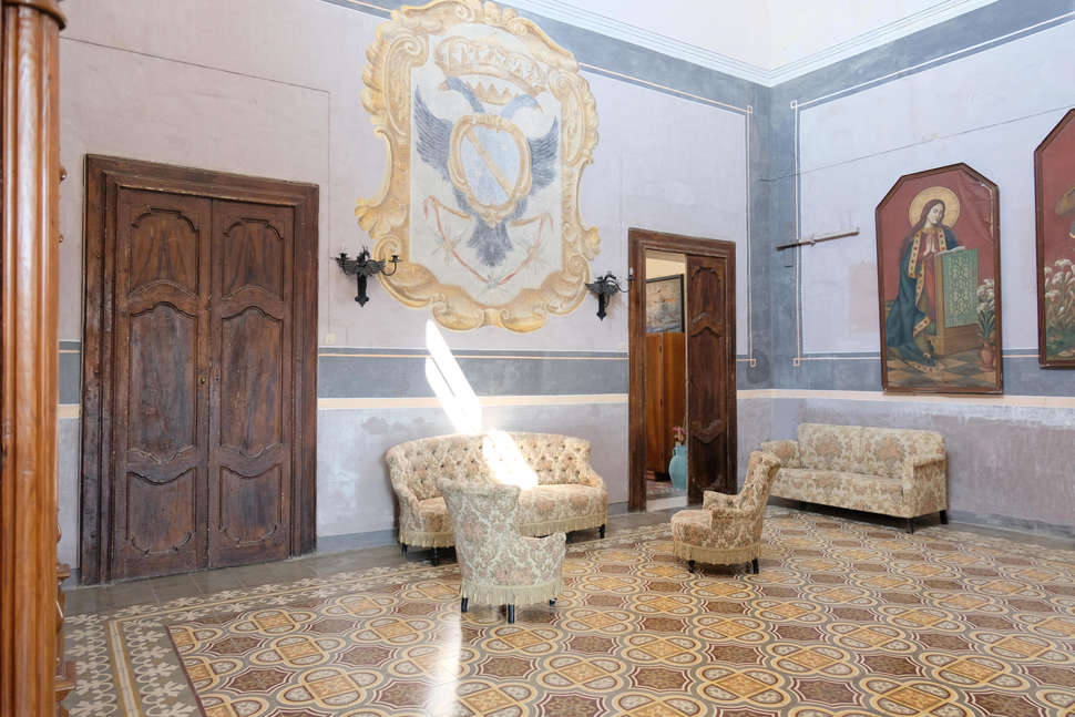 Een foto van het interieur van Dimora Duchessina