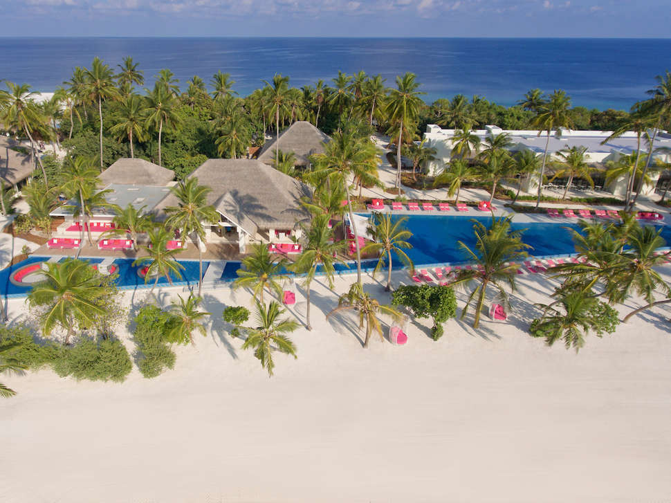 Ein Foto vom Pool im Kandima Maldives