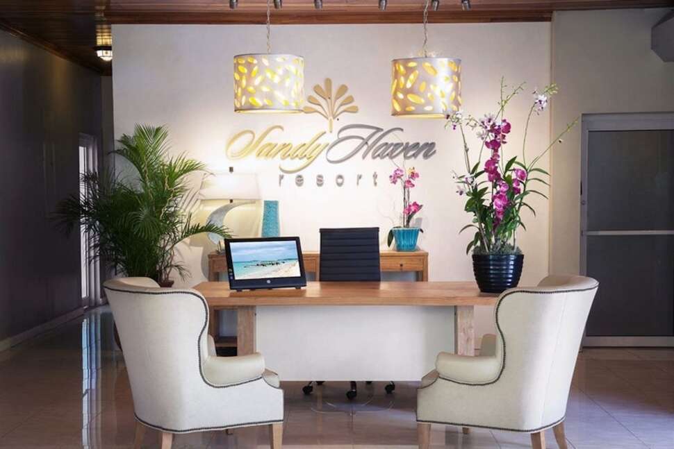 Een foto van het interieur van Sandy Haven Resort