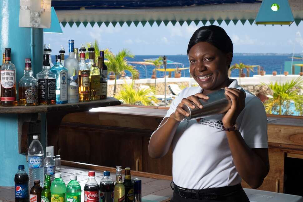 Een foto van de faciliteiten bij Samsara Cliff Resort