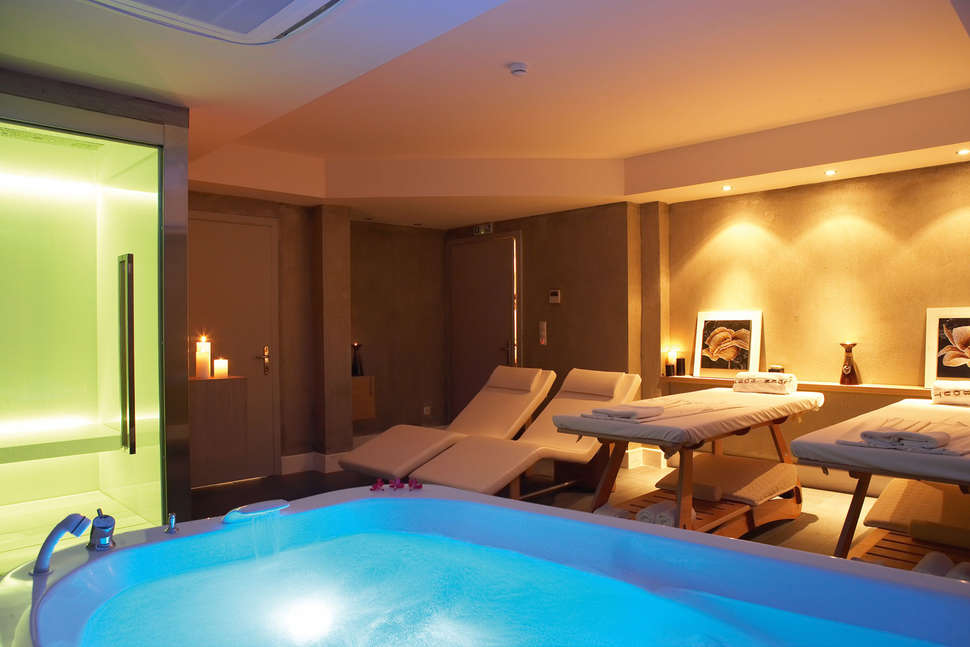 Ein Foto von den Einrichtungen im Alexandra Golden Boutique Hotel