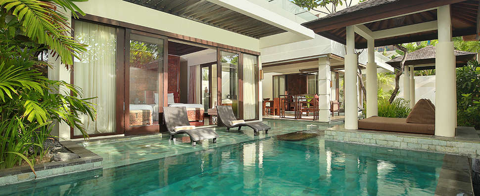 Ein Foto vom Pool im The Seminyak Beach Resort & Spa