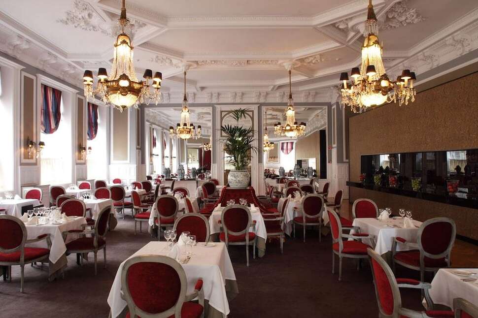 Een foto van de faciliteiten bij Grande Hotel Do Porto