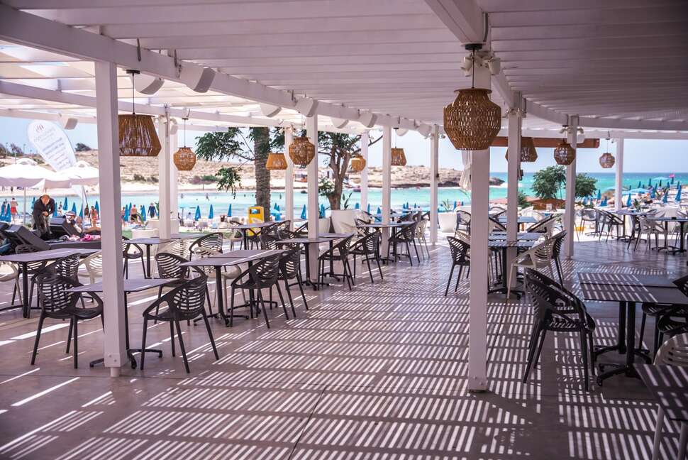 Ein Foto von den Einrichtungen im Pavlo Napa Beach Hotel