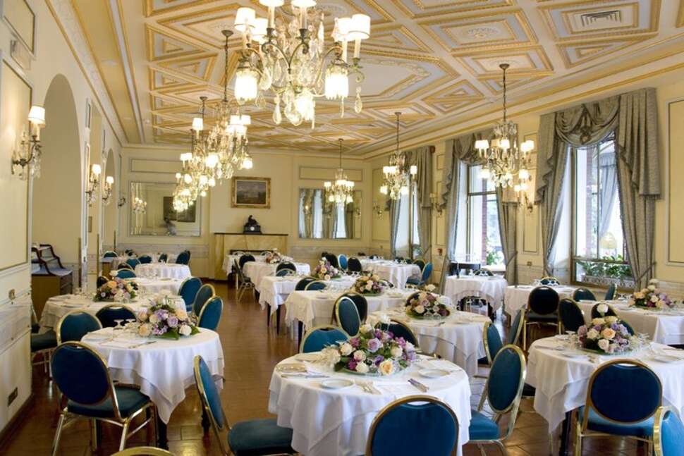 Een foto van de faciliteiten bij Hotel Milan Speranza au Lac
