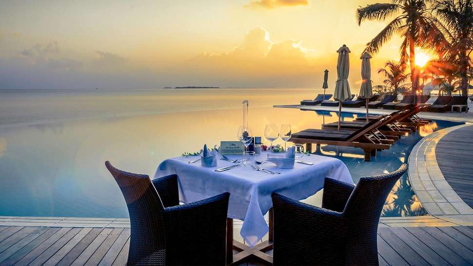 Een foto van de faciliteiten bij Kuredu Island Resort