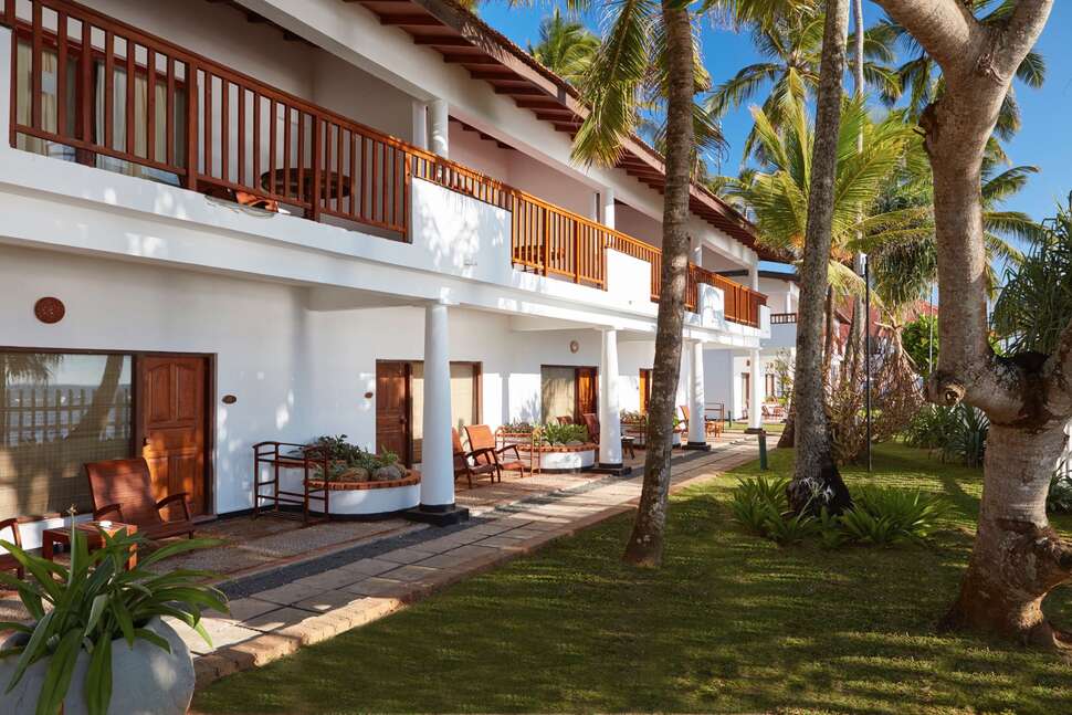 Ein Foto von der Außenansicht des Dickwella Resort