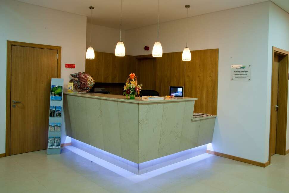 Ein Foto vom Innenbereich im Aparthotel Atlantida Mar