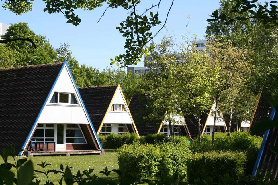 Ein Foto von der Außenansicht des Ostseehotel Midgard