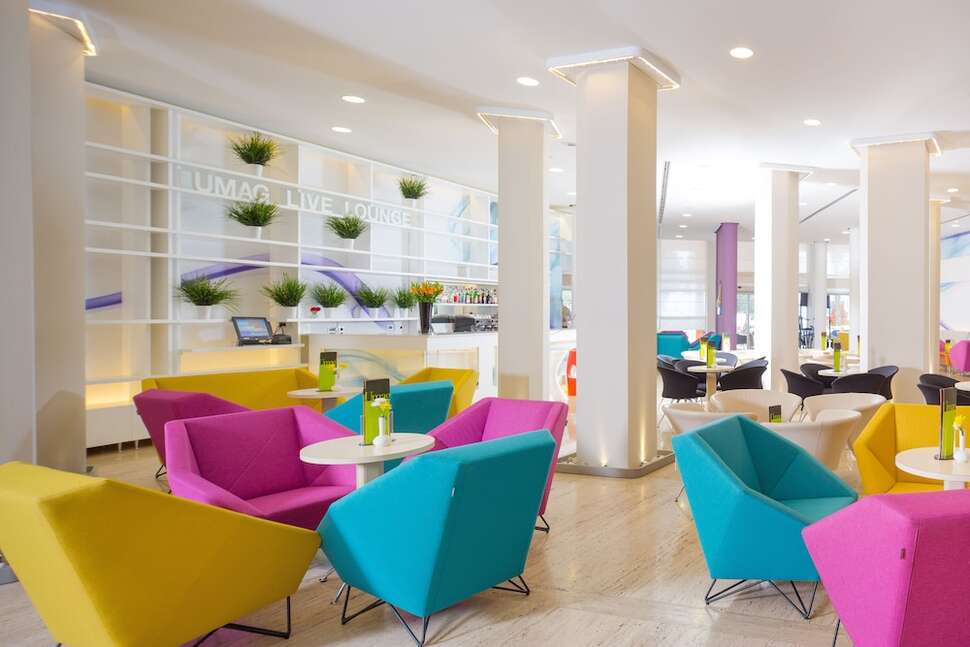 Een foto van het interieur van Hotel Umag Plava Laguna