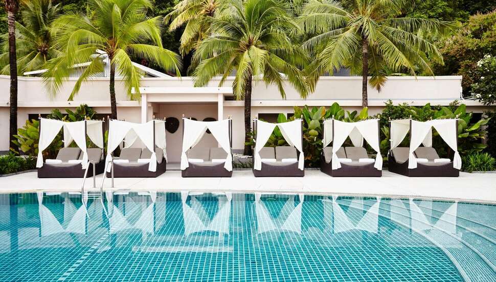 Ein Foto vom Pool im Amari Phuket