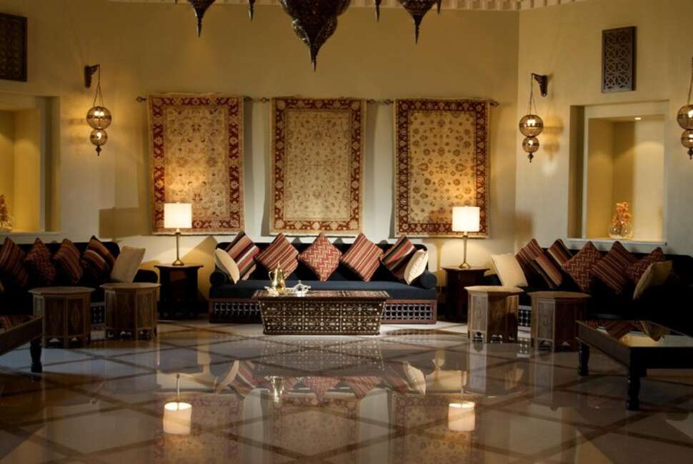 Ein Foto vom Innenbereich im Aldhafra Resort