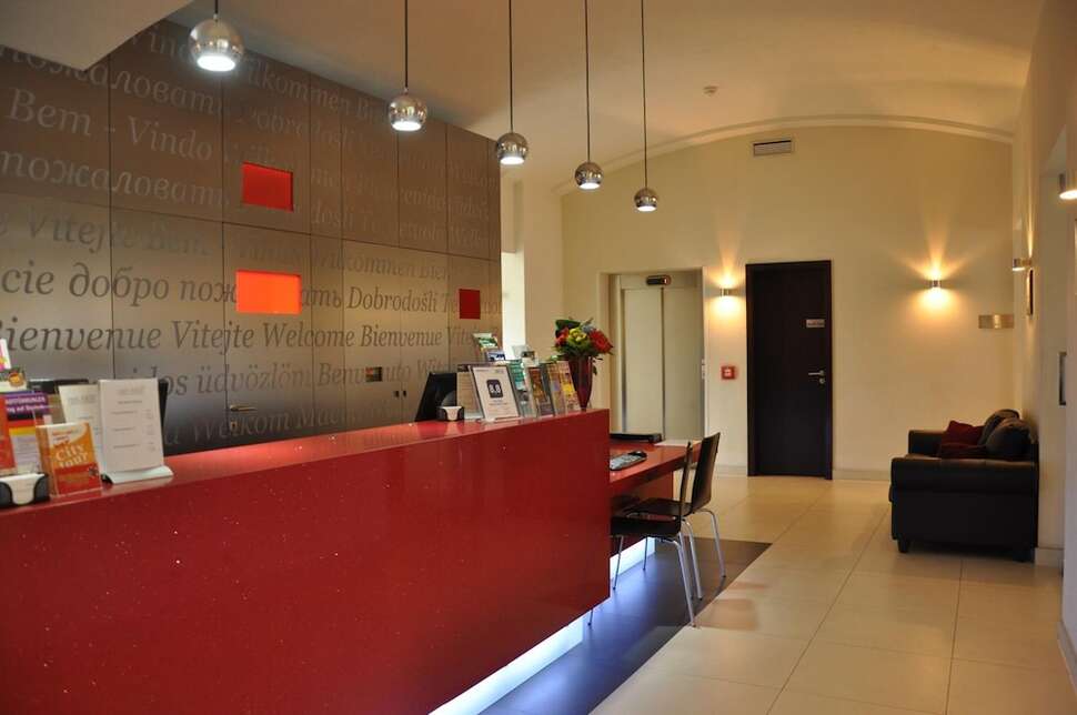 Ein Foto Hotel Red & Blue Design