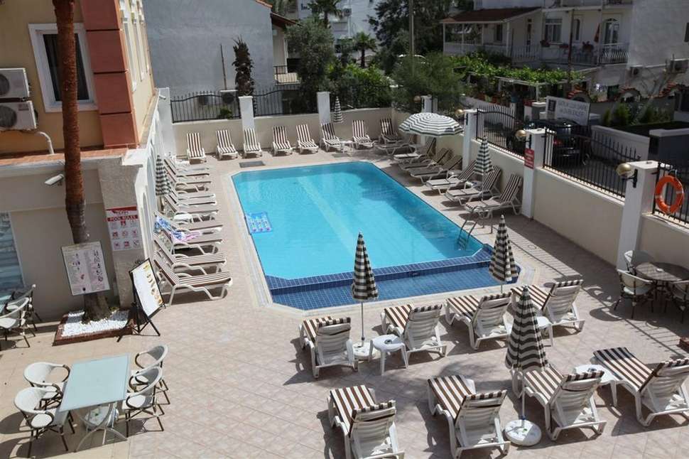 Een foto van een overzicht van Fidan Hotel