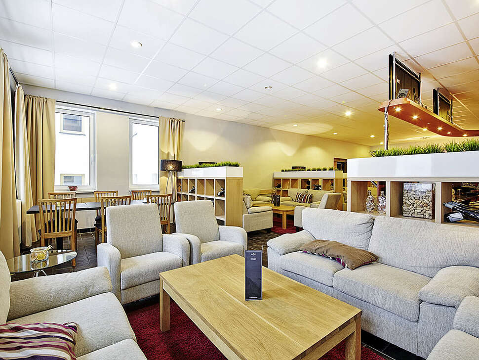Een foto van het interieur van Pytloun Wellness Hotel
