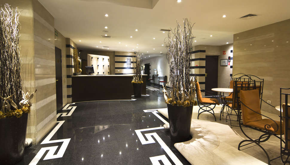 Een foto van het interieur van Hotel Evolution Valbom