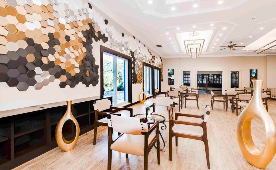 Een foto van het interieur van Belconti Resort Hotel