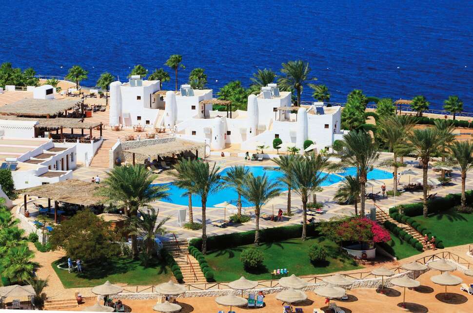 Een foto van een overzicht van Sharm Club Beach Resort