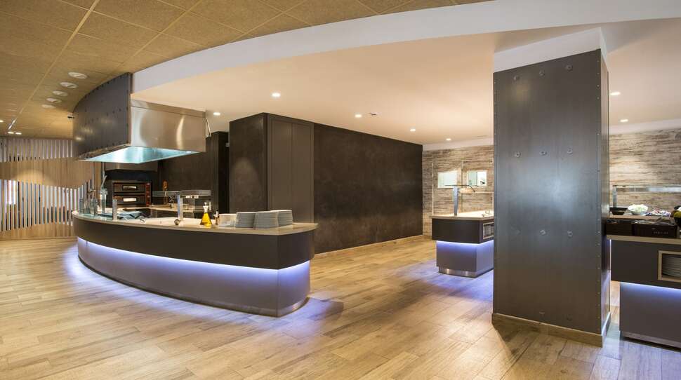 Een foto van het interieur van Appartementen California