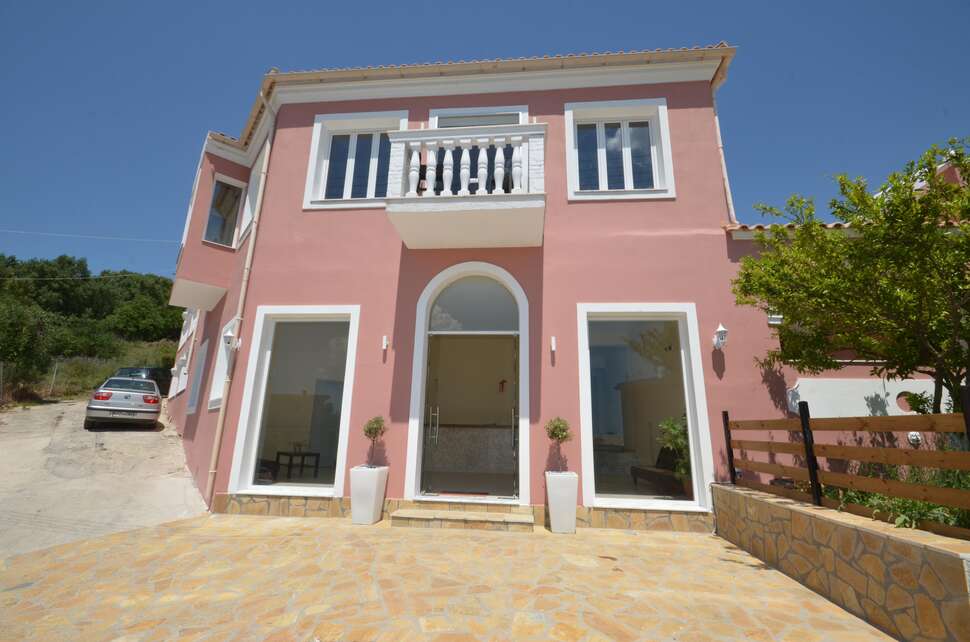 Ein Foto von der Außenansicht des Paradiso Apartments