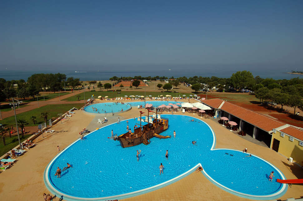 Een foto van het zwembad bij Camping Park Umag