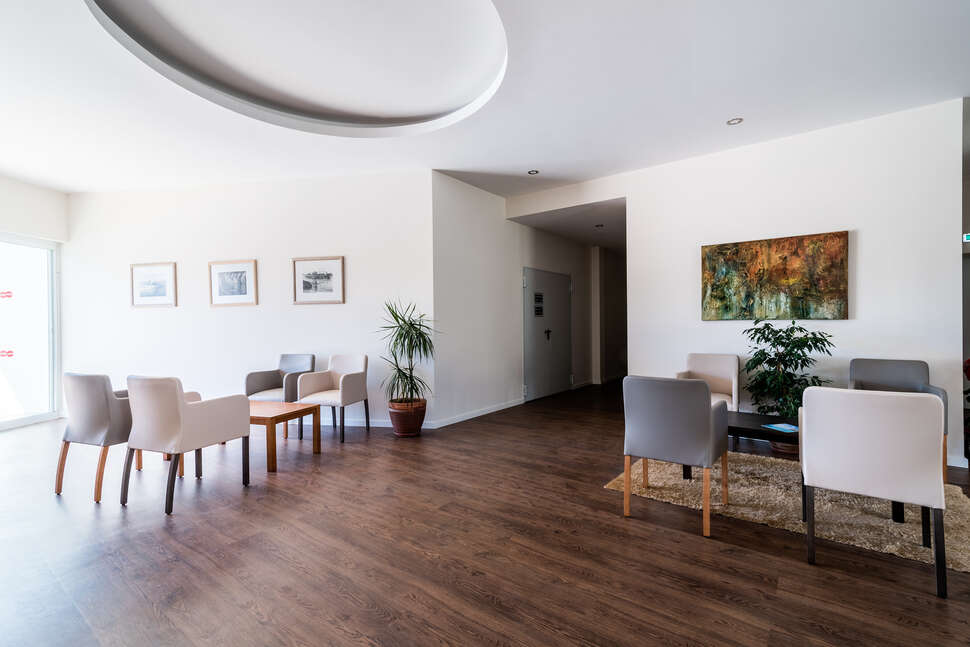 Een foto van het interieur van Clube VilaRosa