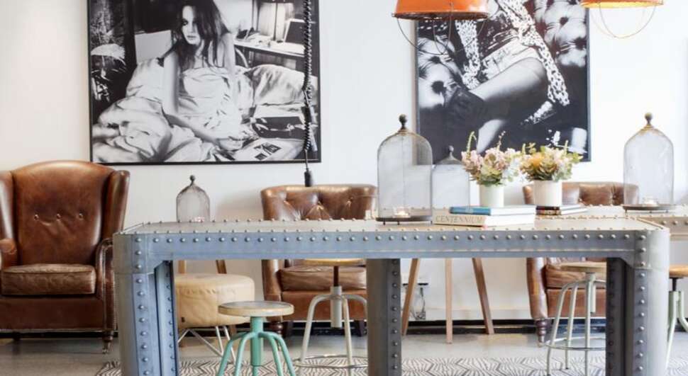 Een foto van het interieur van Scandic Malmen