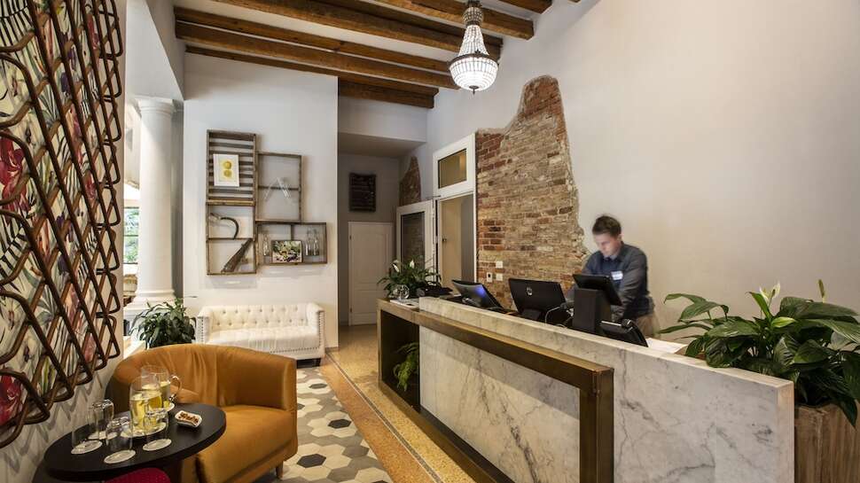 Ein Foto von den Einrichtungen im Amadria Park Hotel Continental